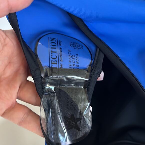 NWT Rag & Bone Zip One Piece Swimsuit Cobalt Blue W294T14JK Medium - Picture 12 of 12